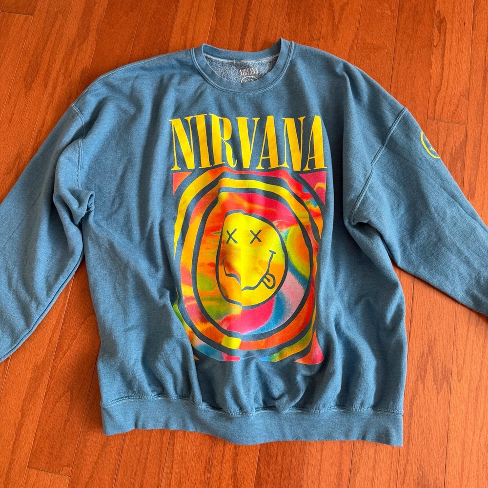 Urban Outfitters Nirvana Crew Sweatshirt